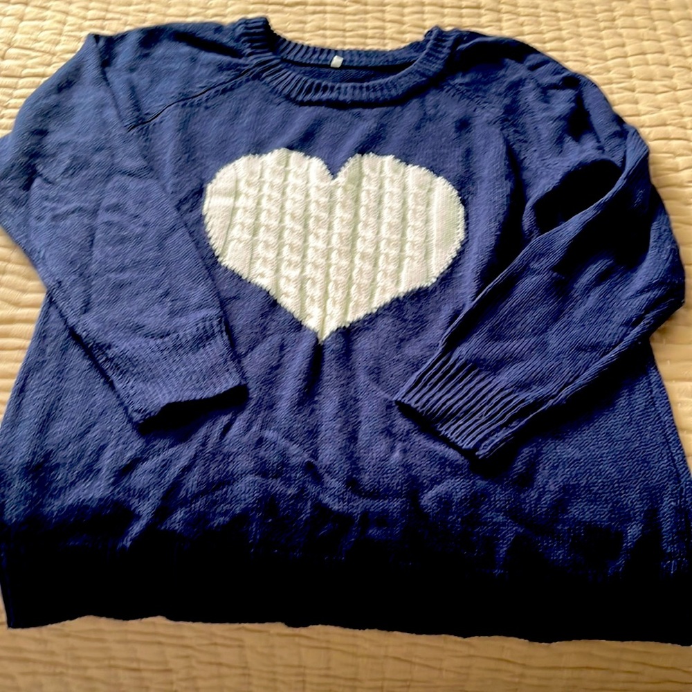 Iconic Heart Sweater XXL